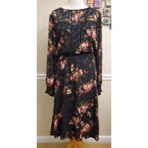 Lane Bryant Floral High/Low Dress